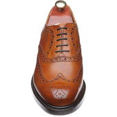 Barker Westfield mens brogues in cedar calf
