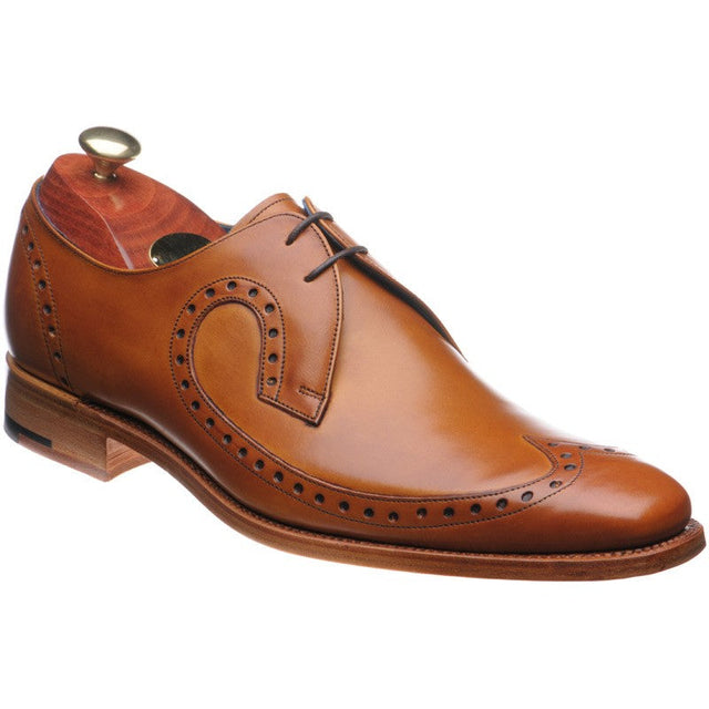 Barker Woody mens brogues in cedar calf