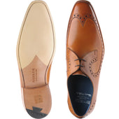 Barker Woody mens brogues in cedar calf