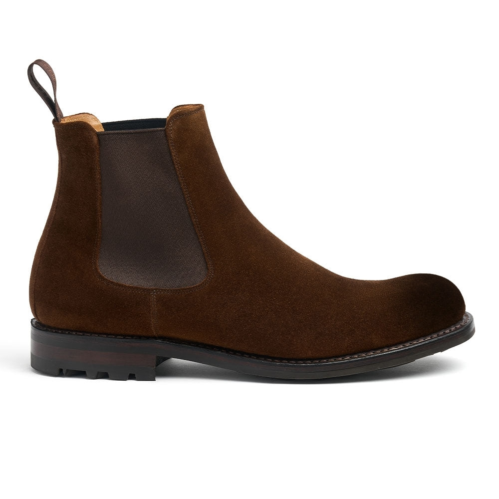 Barnes Iii B Chelsea Boot In Snuff Repello Oiled Suede