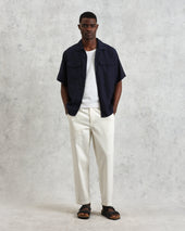 Bartlett Two Tone Linen Short Sleeve Shirt