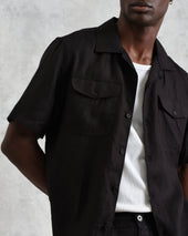 Bartlett Washed Linen Short Sleeve Shirt