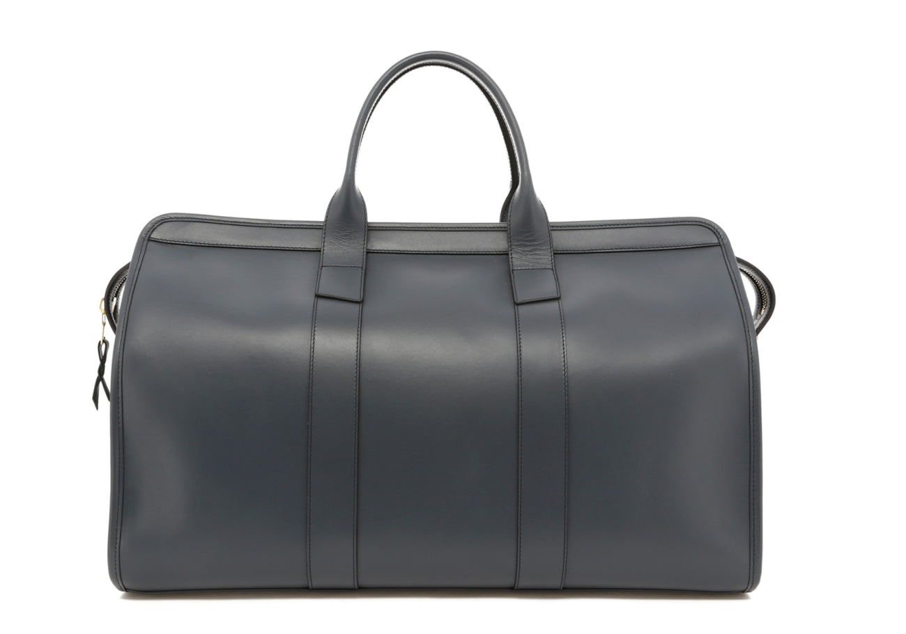 Signature Travel Duffle - Battleship Grey - Belting Leather