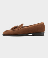 Baudoin & Lange Exclusive Suede Seine Tassel Loafer