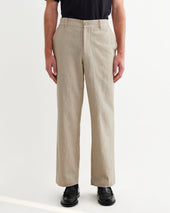 Bayham Natural Linen Cotton Relaxed Fit Trousers