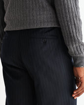 Bayham Wool Blend Pinstripe Trousers