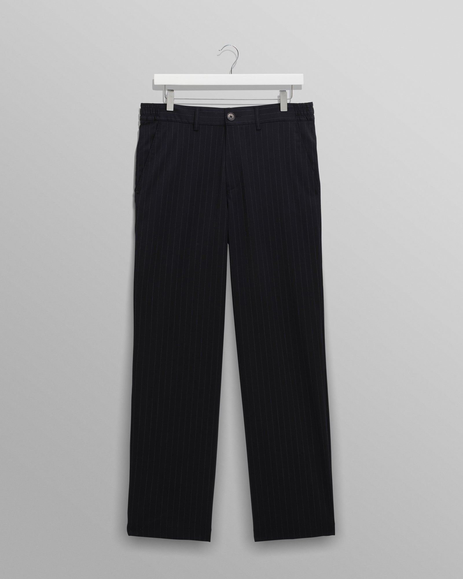 Bayham Wool Blend Pinstripe Trousers