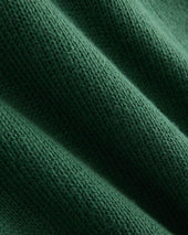 Cropped Cardigan in Everyday Cotton | Hunter Green