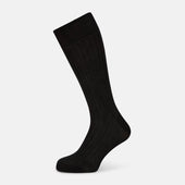 Dark Chocolate Mid-Length Socks