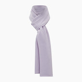 Plain Cashmere Knitted Scarf