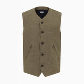 Linen Twill Waistcoat