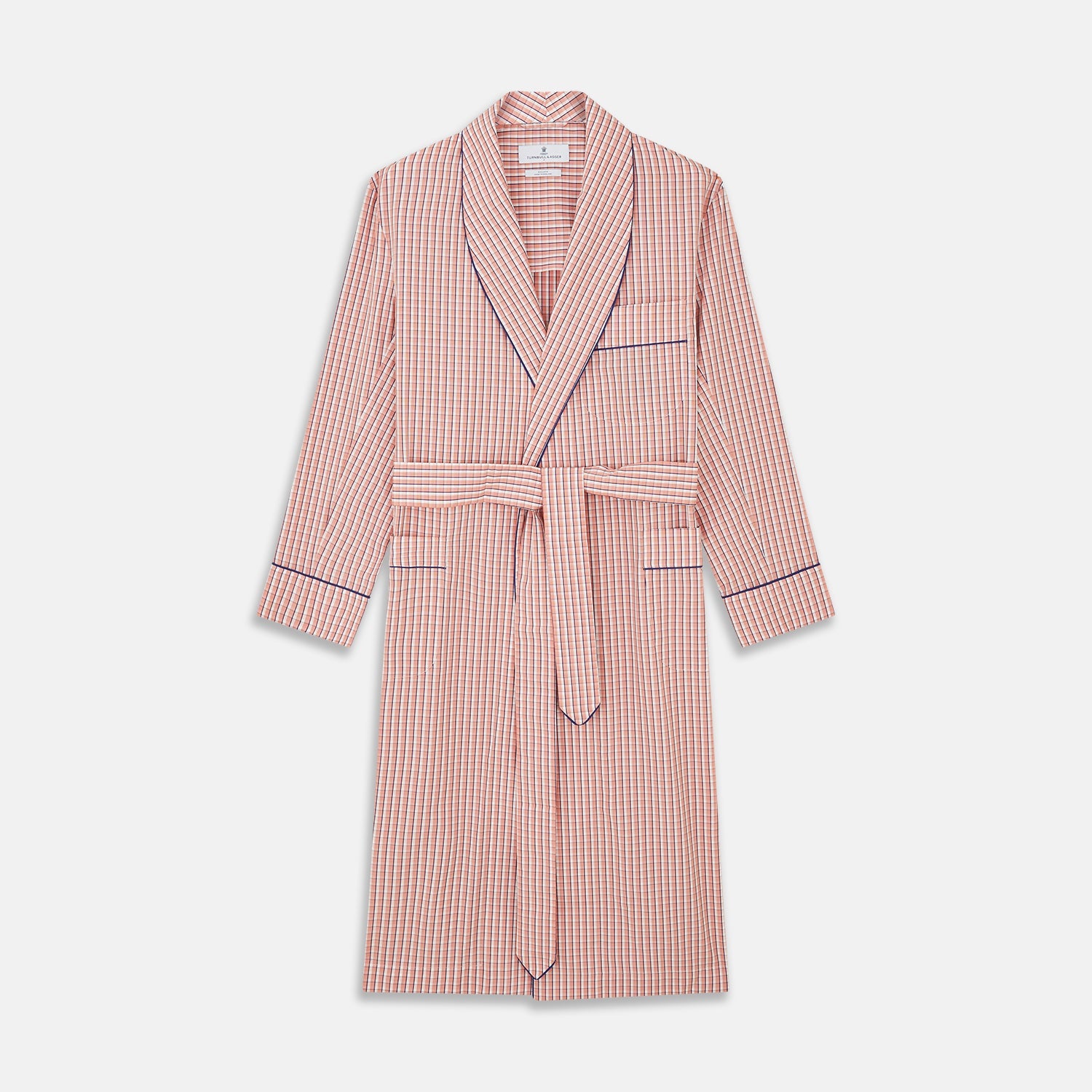 Multi Check Cotton Arnold Gown
