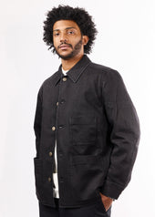 Chores Coat Black Denim