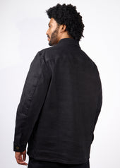Chores Coat Black Denim
