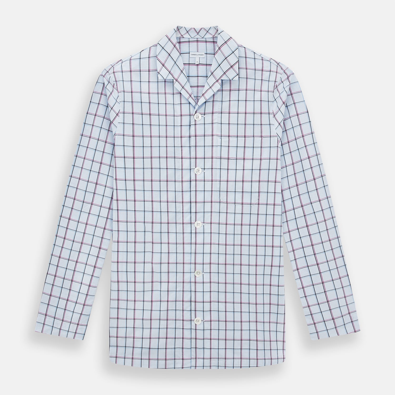And Check Pyjama Shirt