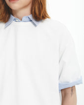 Loose Fit T Shirt Off White