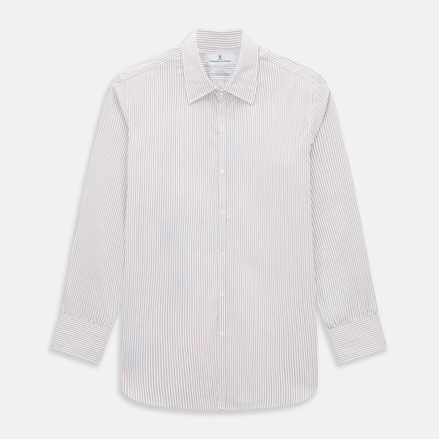 Red and Blue Double Stripe Westminster Shirt
