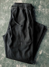 the ventura chore pant in faded black