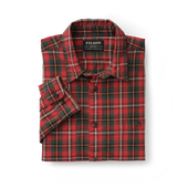Wildwood Shirt - Red/black/flame Plaid