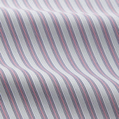 Red And Blue Multi Stripe Cotton Sussex Nightshirt
