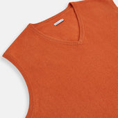 Cashmere V Neck Vest