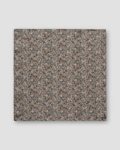 Light Floral Print Silk Pocket Square