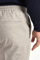 Flannel Alassio Trousers Made In Italy
