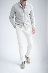 Beige Cardigan Made In Italy