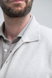 Beige Cardigan Made In Italy