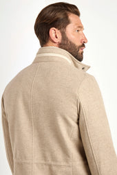 Cashmere Field Jacket Made In Italy