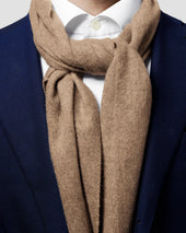 Beige Cashmere Scarf