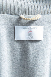 Beige Corduroy College Bomber Made In Italy
