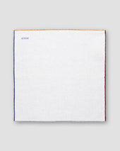 Beige Gradient Linen Pocket Square