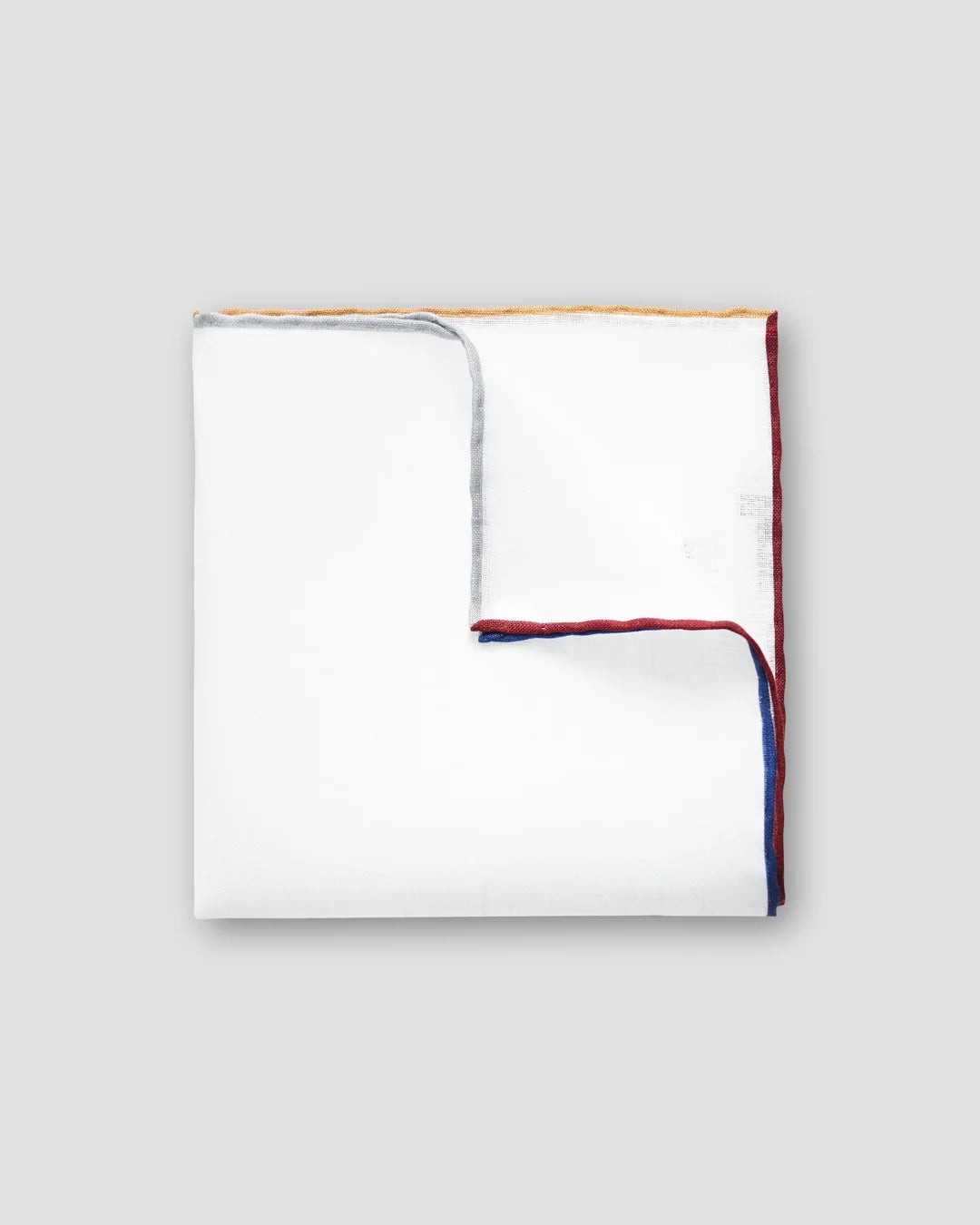 Beige Gradient Linen Pocket Square