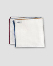 Beige Gradient Linen Pocket Square