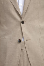 Beige Suit Made In Italy