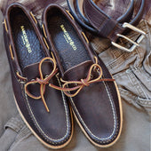 Belgrade Camp Loafer - Dark Brown Rowdy Bison