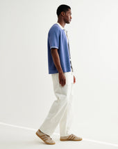 Belle Tipped Pointelle Polo Shirt