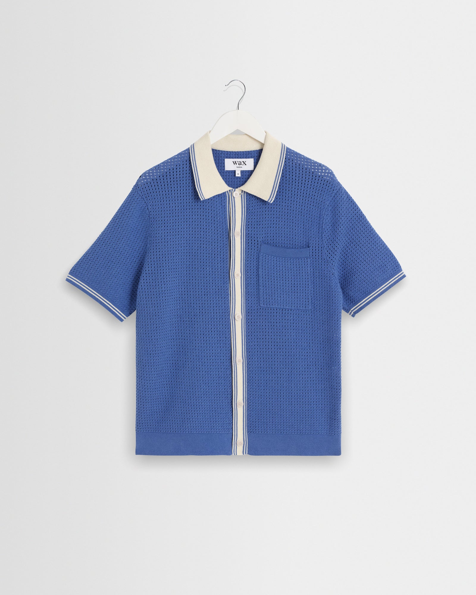 Belle Tipped Pointelle Polo Shirt