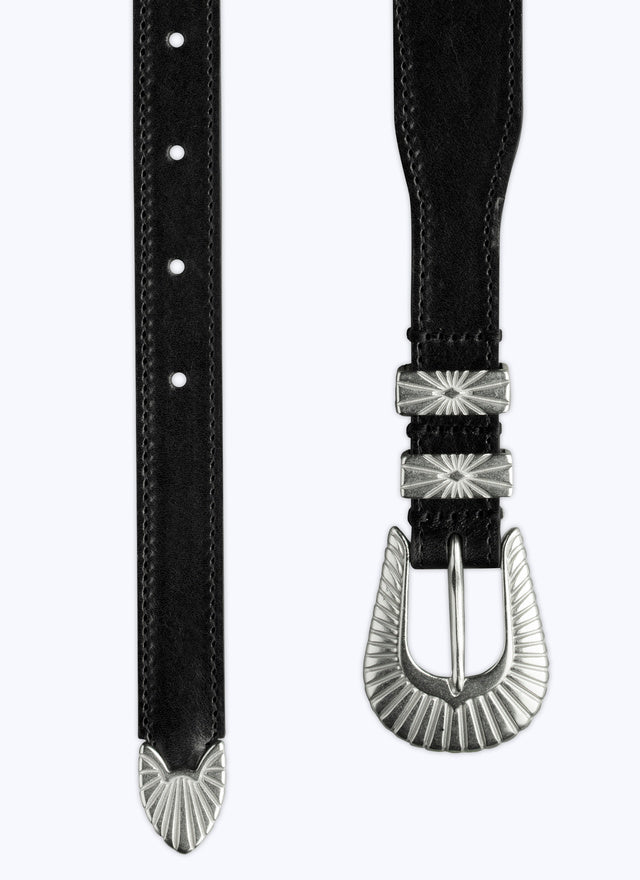Leather Western Belt