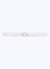 Cotton And Leather Knitted Belt