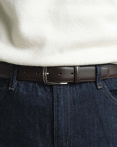Belt Dark Brown Leather