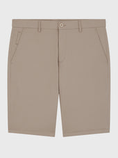 Bermuda En Coton Stretch Beige