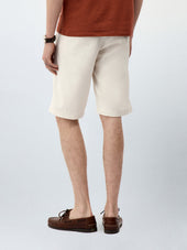 Bermuda En Coton Stretch Cru