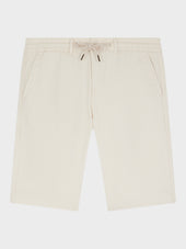 Bermuda En Coton Stretch Cru