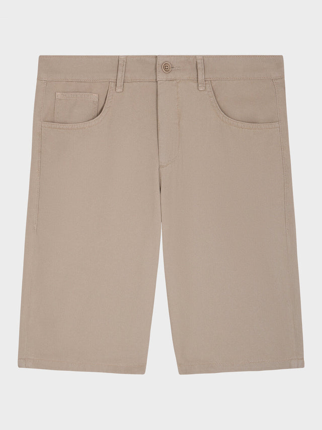 Bermuda slim marron