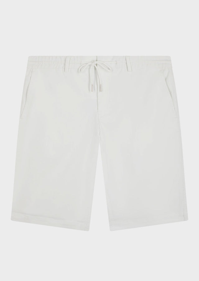 Bermuda Joyeux uni blanc