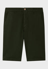 Bermuda En Coton Stretch Kaki