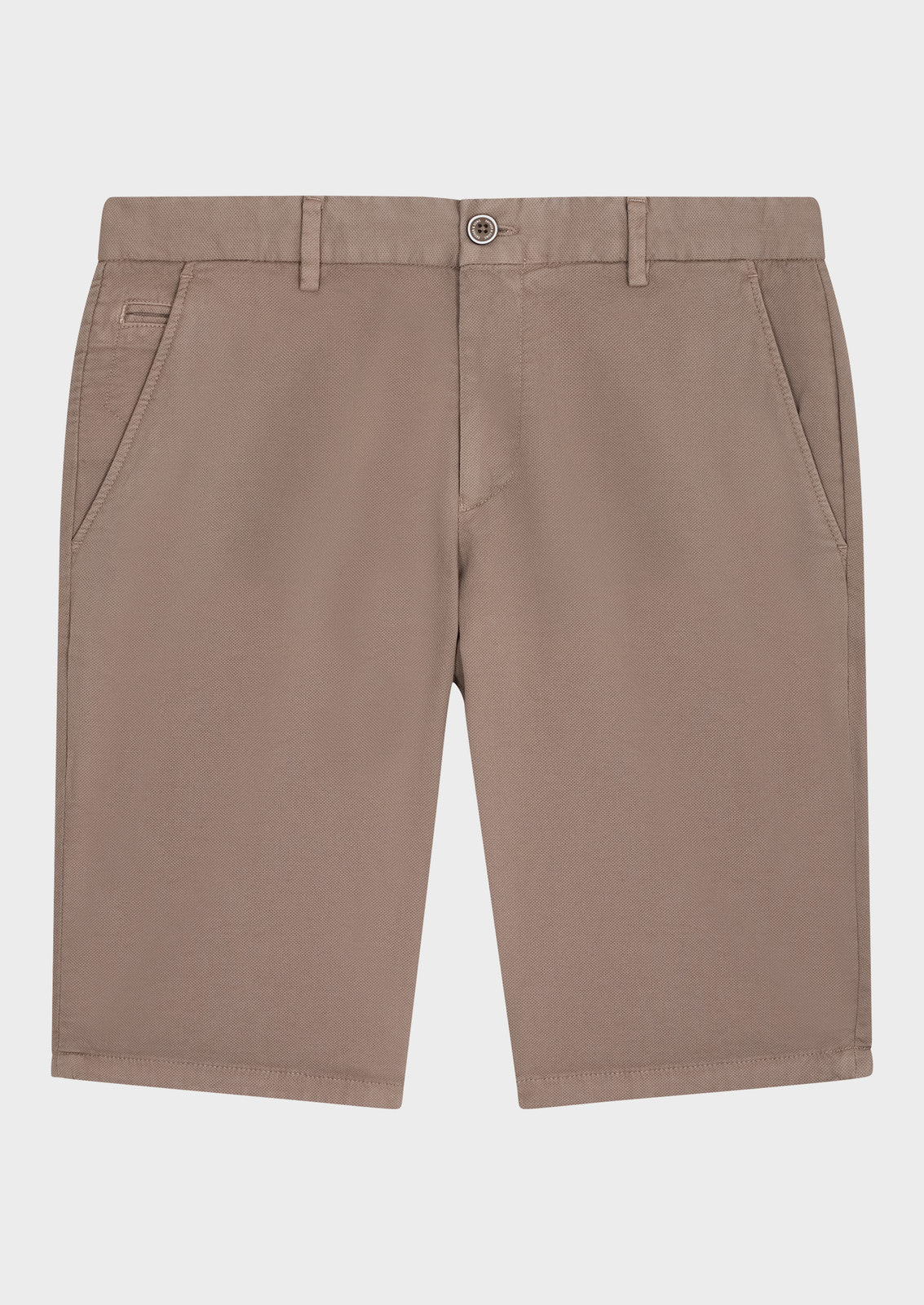 Bermuda En Coton Stretch Uni