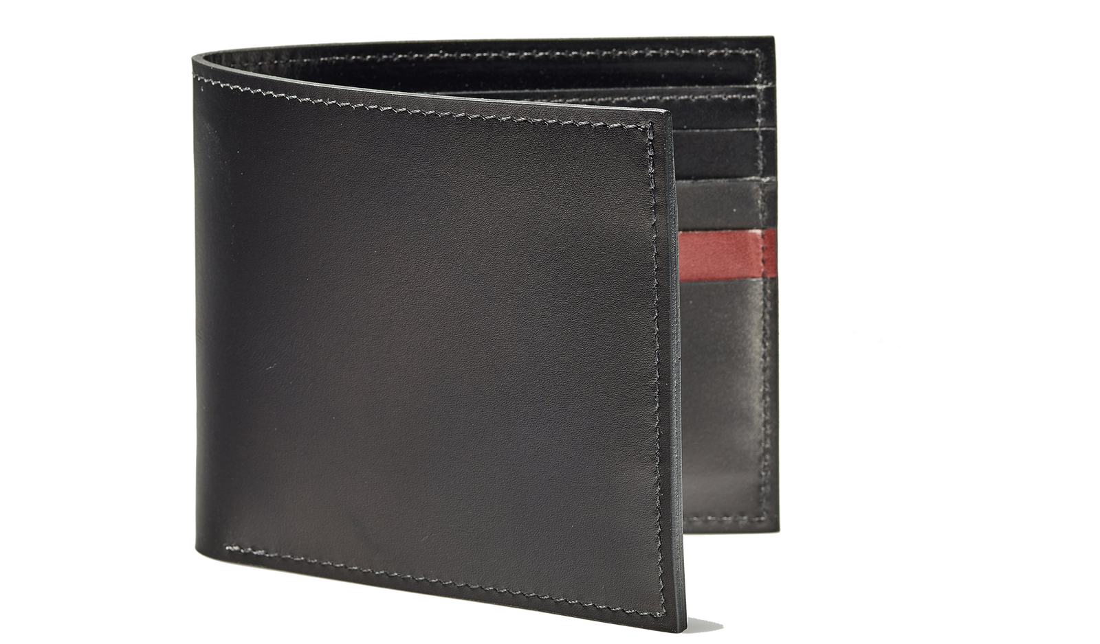 Bifold Wallet One Stripe Calf